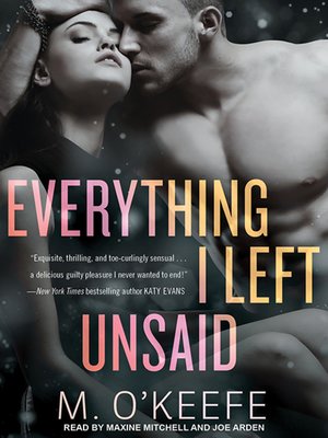 Everything I Left Unsaid - Audiobook
